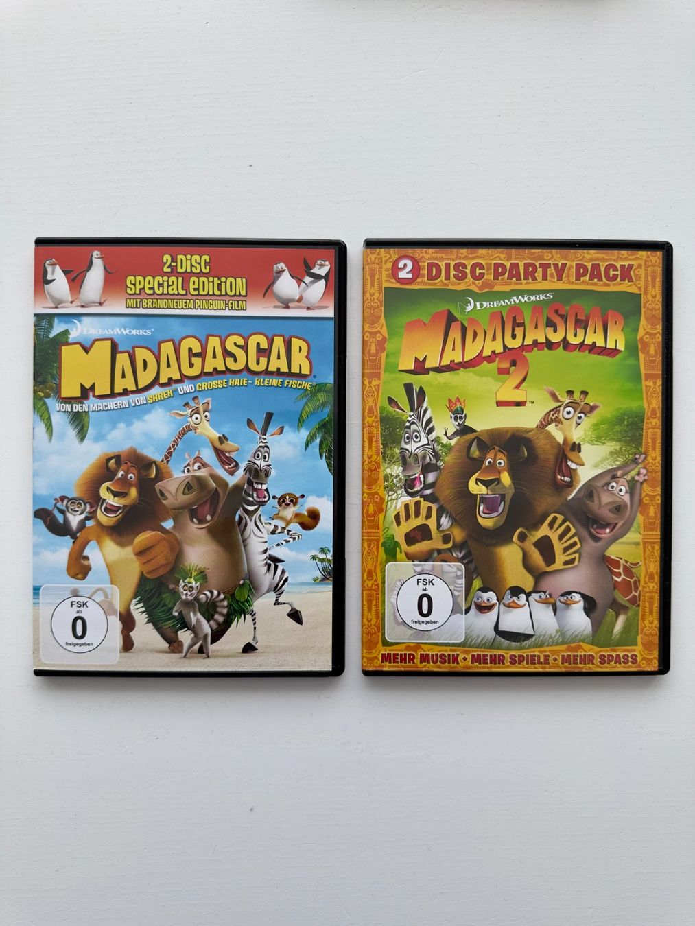Alle DVDs: Madagaskar Collection (2 Discs Collection) – Neu (gemäss Beschreibung) aus Nottwil von grabi77 1