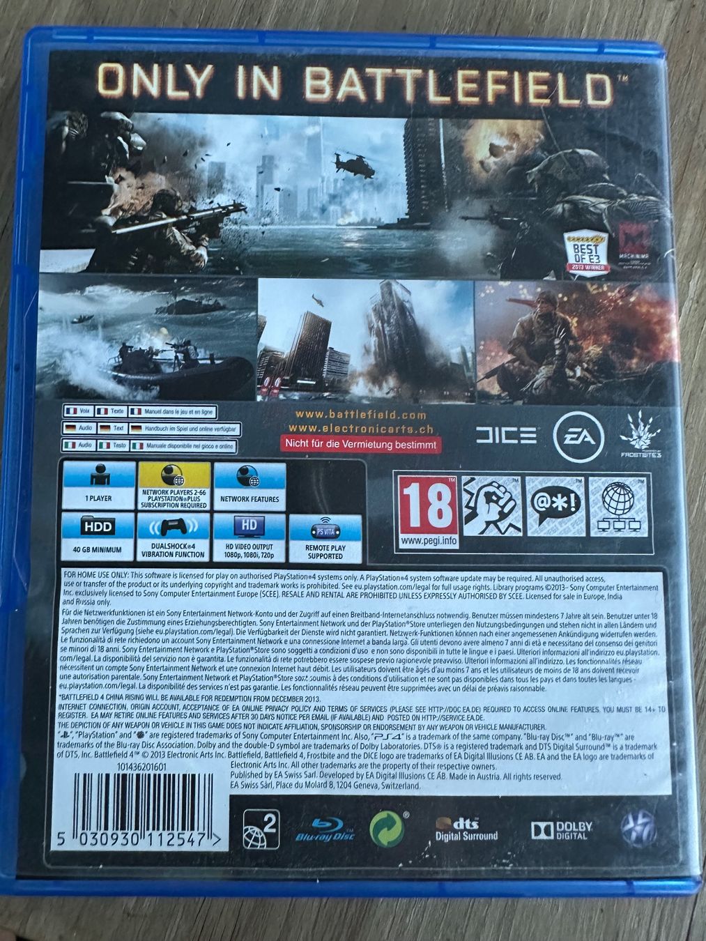 Giochi: PS4 Game- Battlefield 4 – Usato da Rothenburg venduto da wer_g9fd 1