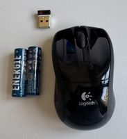 Logitech M505 Bluetooth Maus mit USB-A Dongle, schwarz