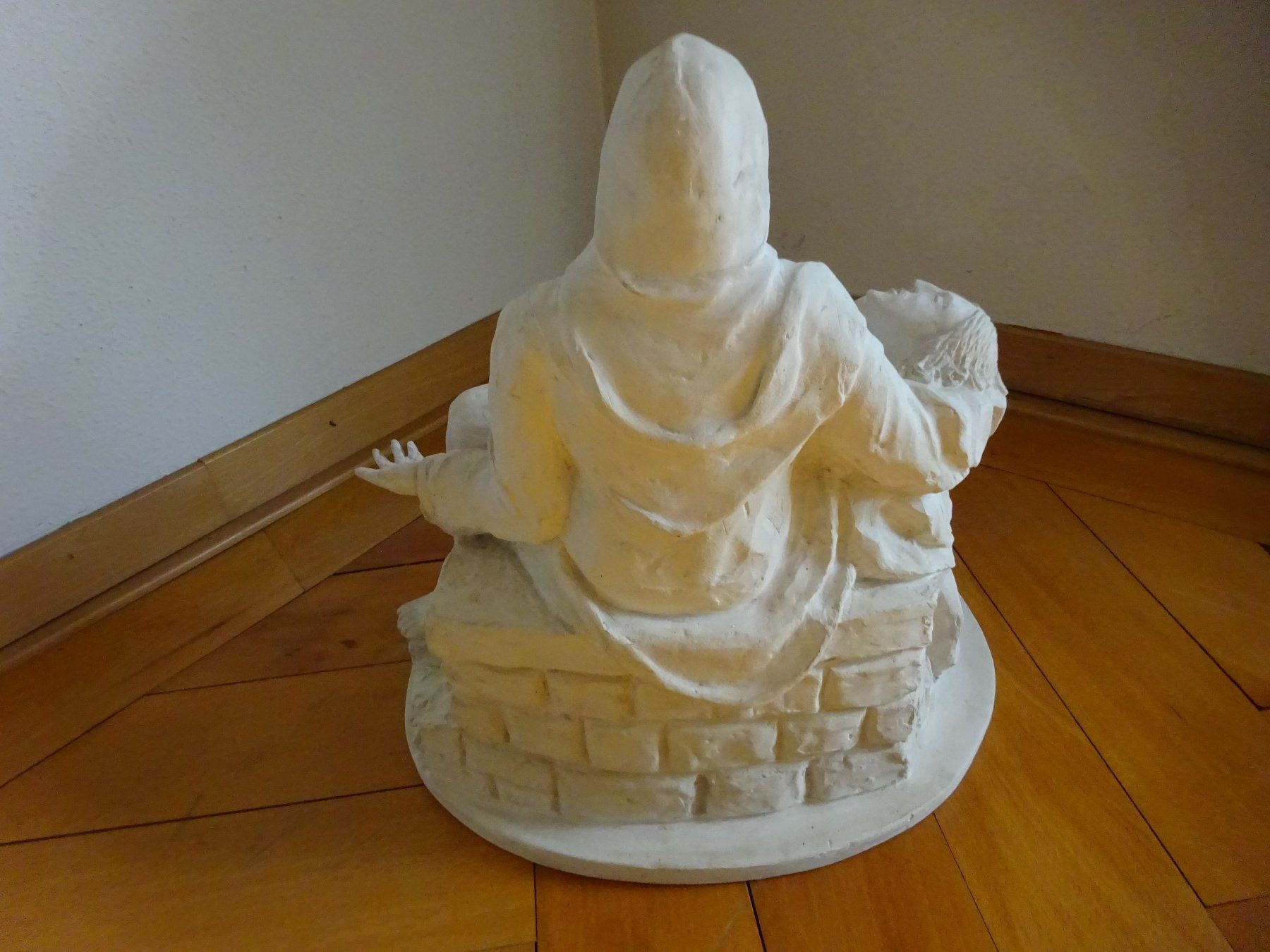 Sculture & Statue: Grosse Antike Gipsfigur / Pietà Heiliger – Usato da Esslingen venduto da eintagammeer 7