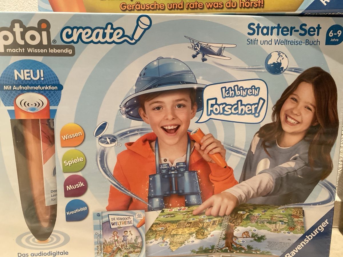 Tiptoi Giochi: Mega Tiptoi Set komplett neu und original verpackt!  – Nuovo e nell'imballaggio originale da Masein venduto da ladouce01 1