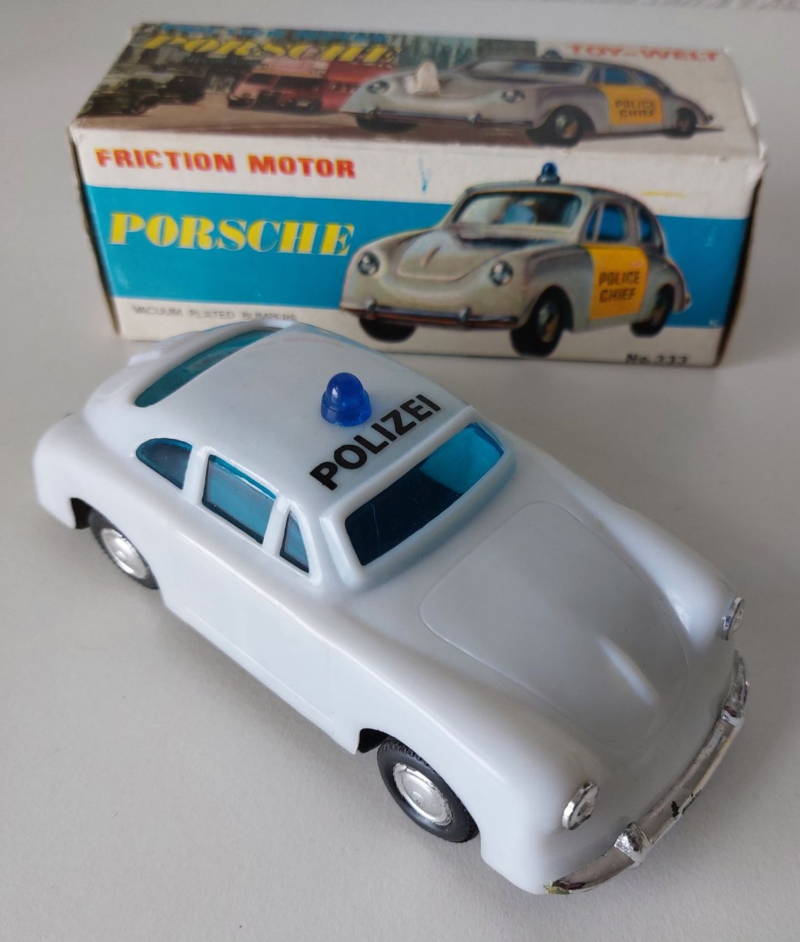 Bandai Giocattoli: Porsche 356 Polizei mit Box – Usato da Schenkon venduto da TG10