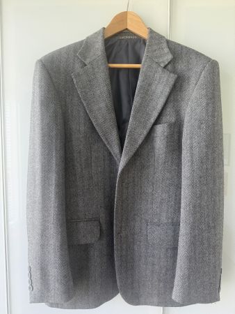 Lachmann Herren-Sportsakko, grau, NEUWERTIG! Gr. ca. 50
