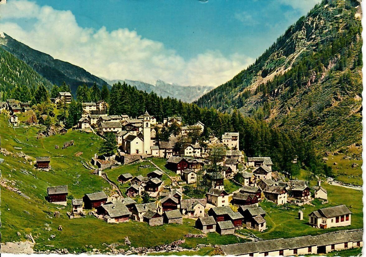 Cartoline postali: Bosco - Gurin – Usato da Hochdorf venduto da Ziegel-16