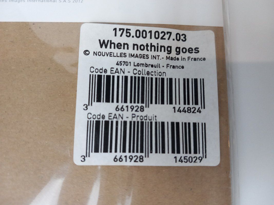 Tutte le decorazioni: Transfertexte "When nothing goes right - go left" – Nuovo e nell'imballaggio originale da Hünenberg venduto da Restwert_Zug 4