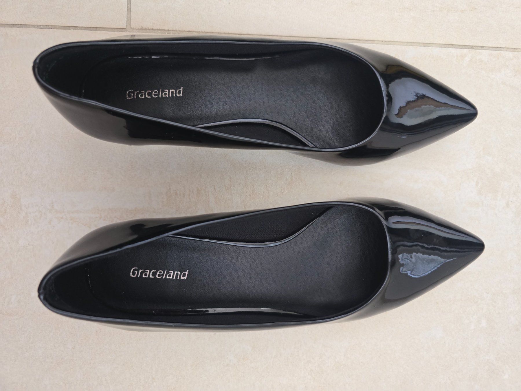 Graceland Damenschuhe: Schwarze Graceland Ballerinas Gr. 38 – Gebraucht aus Steinhausen von aengeli07