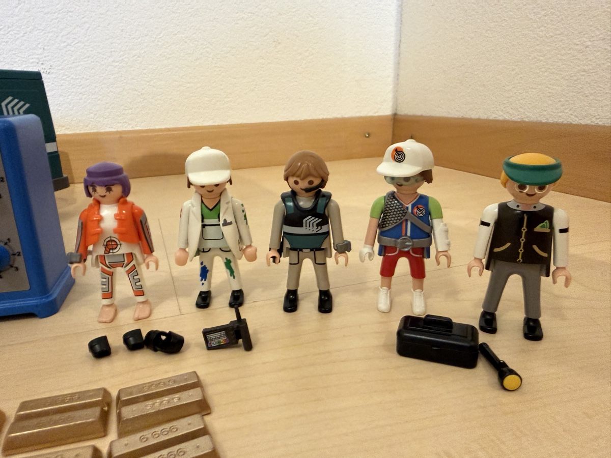 Playmobil Giocattoli: Playmobil Goldtransporter – Usato da Kaiseraugst venduto da FlohmarktMassa 2