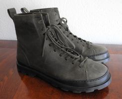 Camper Brutus Leder Stiefeletten Dunkelgrau Gr.43