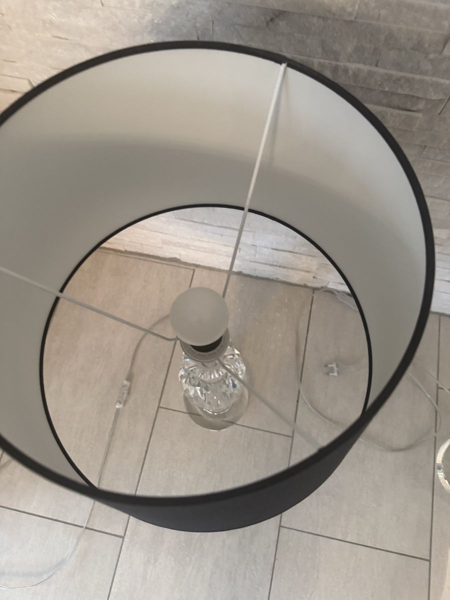 Maisons du monde Lampade: 2 x Designer Glass Tischlampe – Usato da Pfungen venduto da alfisti37 3