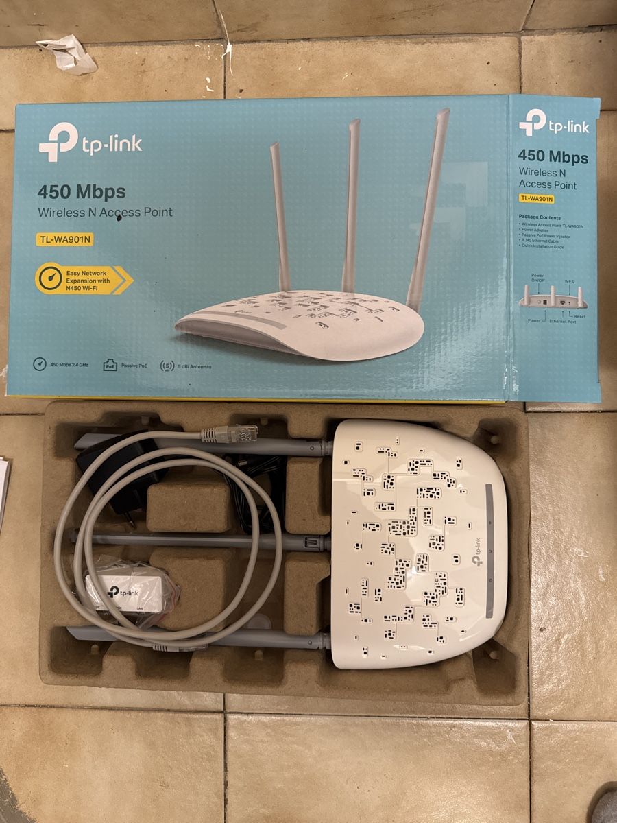 TP-Link Modem & Router: TP-Link TL-WA901N 450Mbps Wireless N Access Point Top! – Usato da Basel venduto da Corrado71