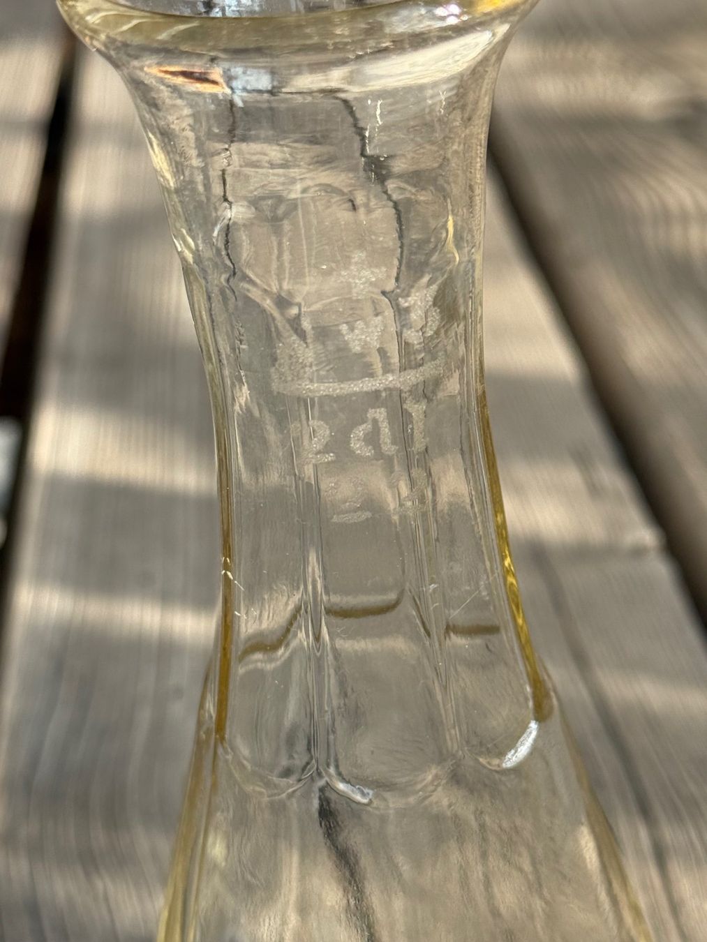 Caraffe: alte Wasserkaraffe 2dl – Usato da Winterthur venduto da Barunggeli 2