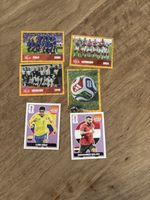 4 Panini FWC sticker + 2 Panini extra Sticker (Diaz & Salah