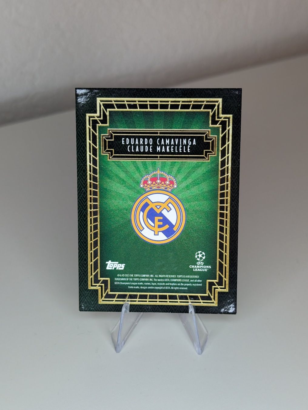Topps Carte collezionabili: Camavinga/Makelele 85/99 Real Madrid Topps Deco – Nuovo (secondo la descrizione) da Hunzenschwil venduto da BRPCards 2