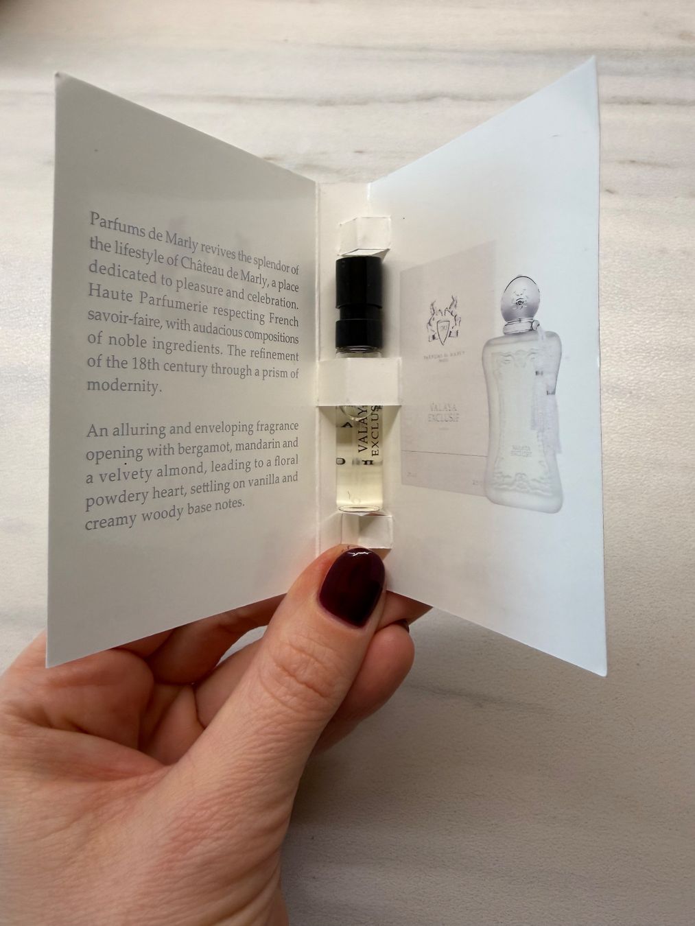 Profumi & Eau de Toilette: Valaya Exclusif Parfums de Marly – Nuovo e nell'imballaggio originale da Goldach venduto da kri_dyl6 1