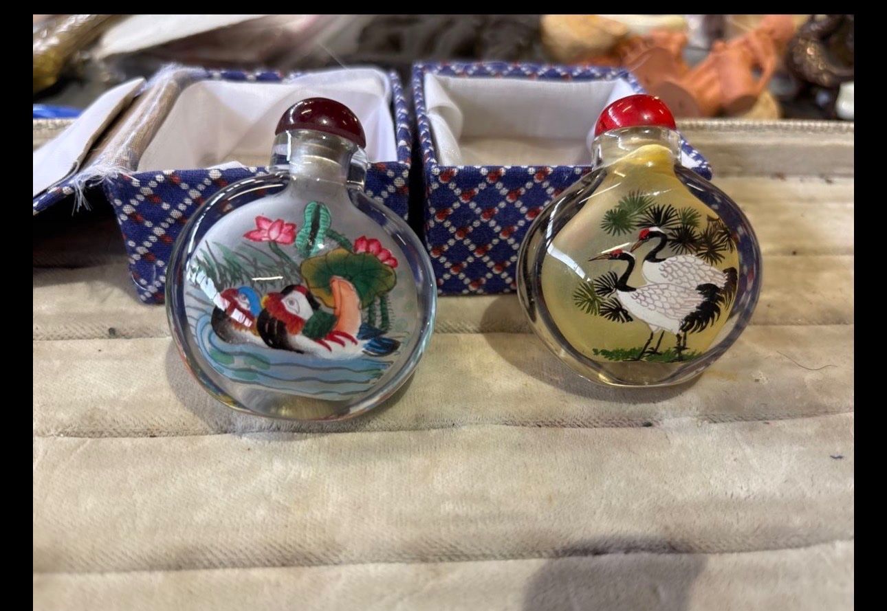 Flaconi: 2 Chinesische Snuff Bottles Alter unbekannt – Usato da Basel venduto da Joshy03 1