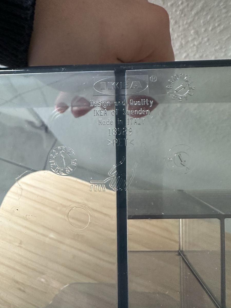 Make-up: Clear IKEA Desk Organizer Tray - Spring Office Declutter! – Usato da Zürich venduto da car_68nt 6