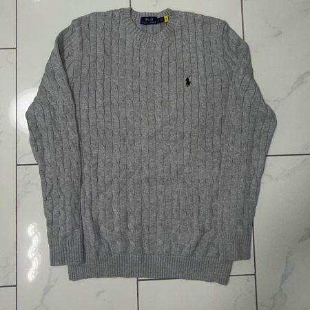 Polo Ralph Lauren Strickpullover Grau Grösse L