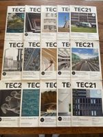 TEC21 Zeitschriften Konvolut 15 Stk. Architektur, gebraucht