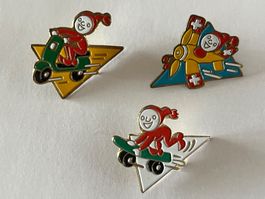 3 coole Knorrli Pins