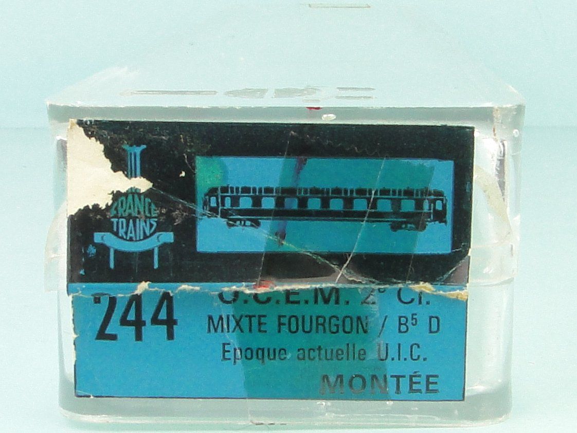 Modellini di ferrovie: France Trains H0 244 Mixte Fourgon – Usato da Bülach venduto da cann11 1