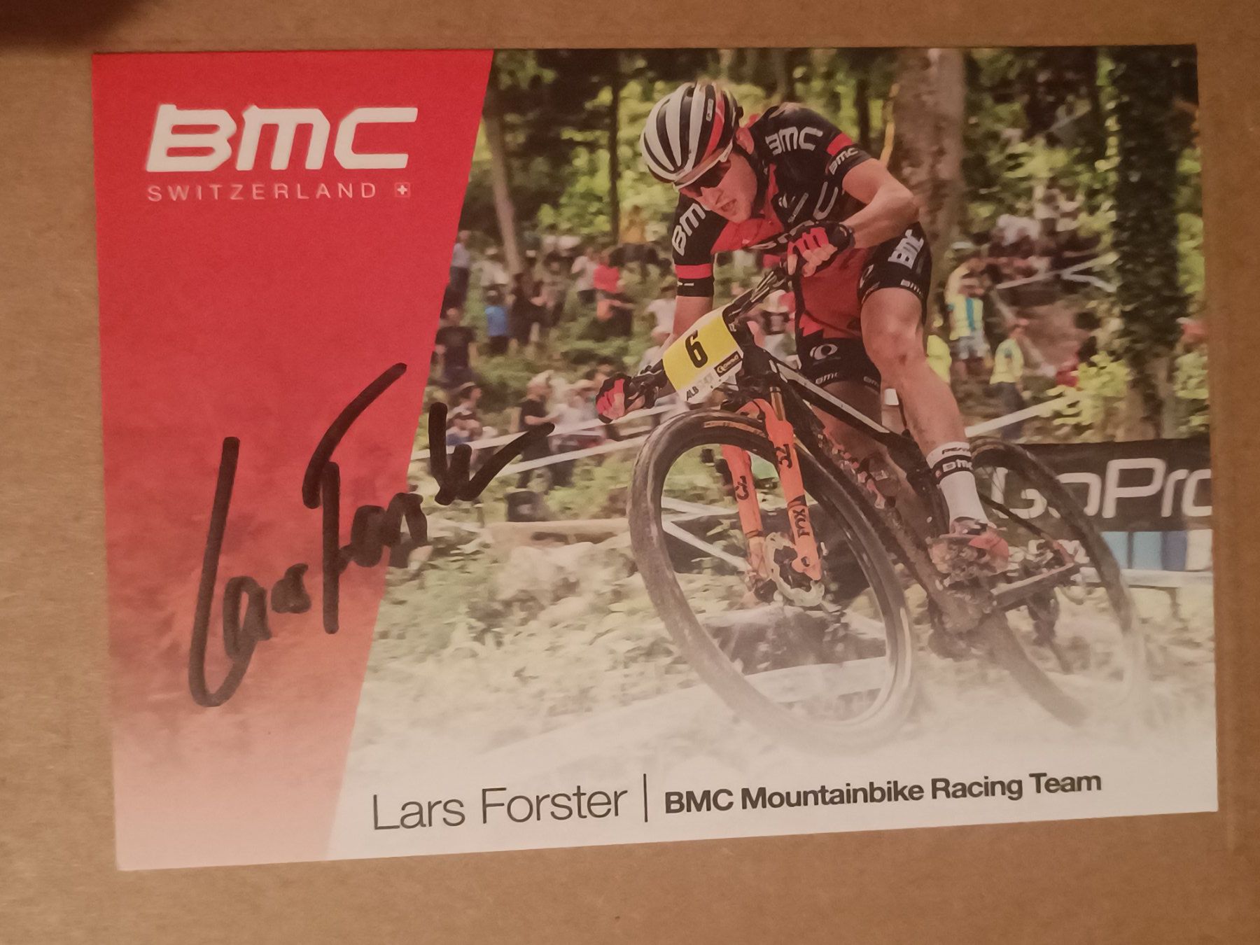 Autografi: Lars Forster - handsigniert – Usato da Menziken venduto da Autogramme