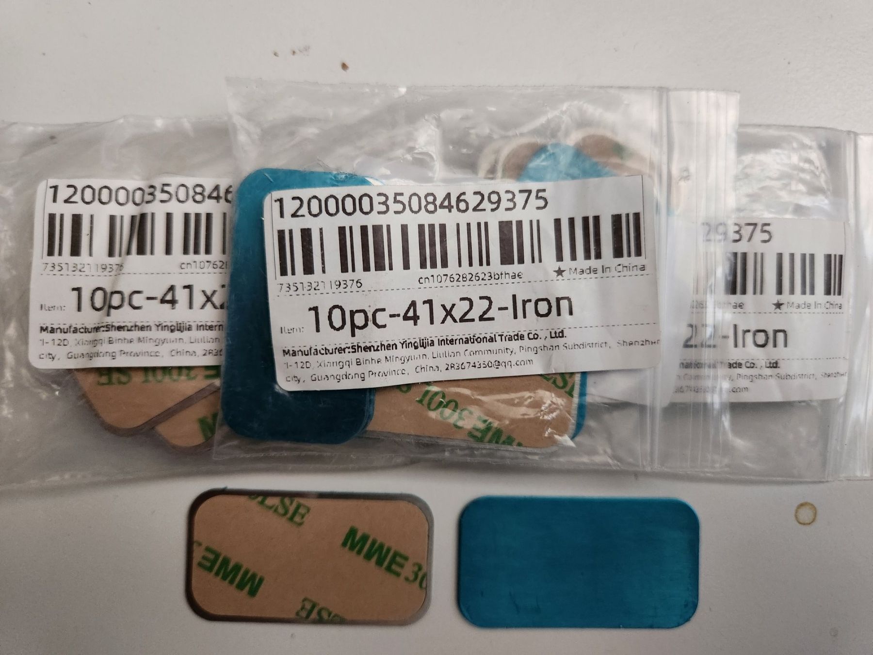 Servierplatten: Metallplättchen – Neu und originalverpackt aus Hofstetten SO von Idlan