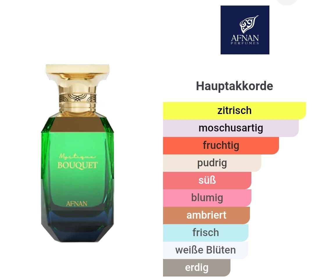 Parfums & Eau de Toilette: Afnan Mystique Bouquet – Neuf (Voir description) à Winterthur par Je. 2