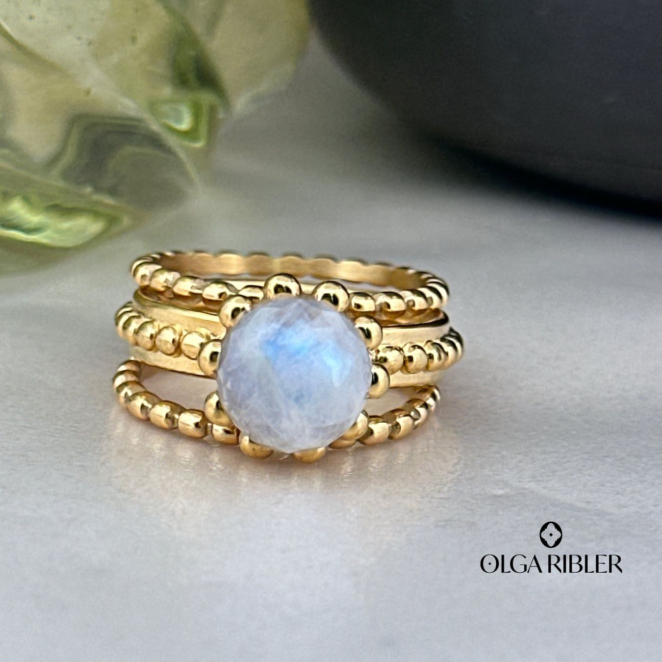 Olga Ribler Ringe: Edelstahl  Ring Set aus 3 Ringen Grösse 56 – Neu (gemäss Beschreibung) aus Luzern von byolgaribleroutlet 6
