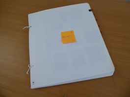 § Interessante Sammlung Dienstmarken mit 45 Seiten Inhalt