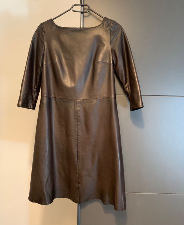 Lederkleid, Kleid Gucci original