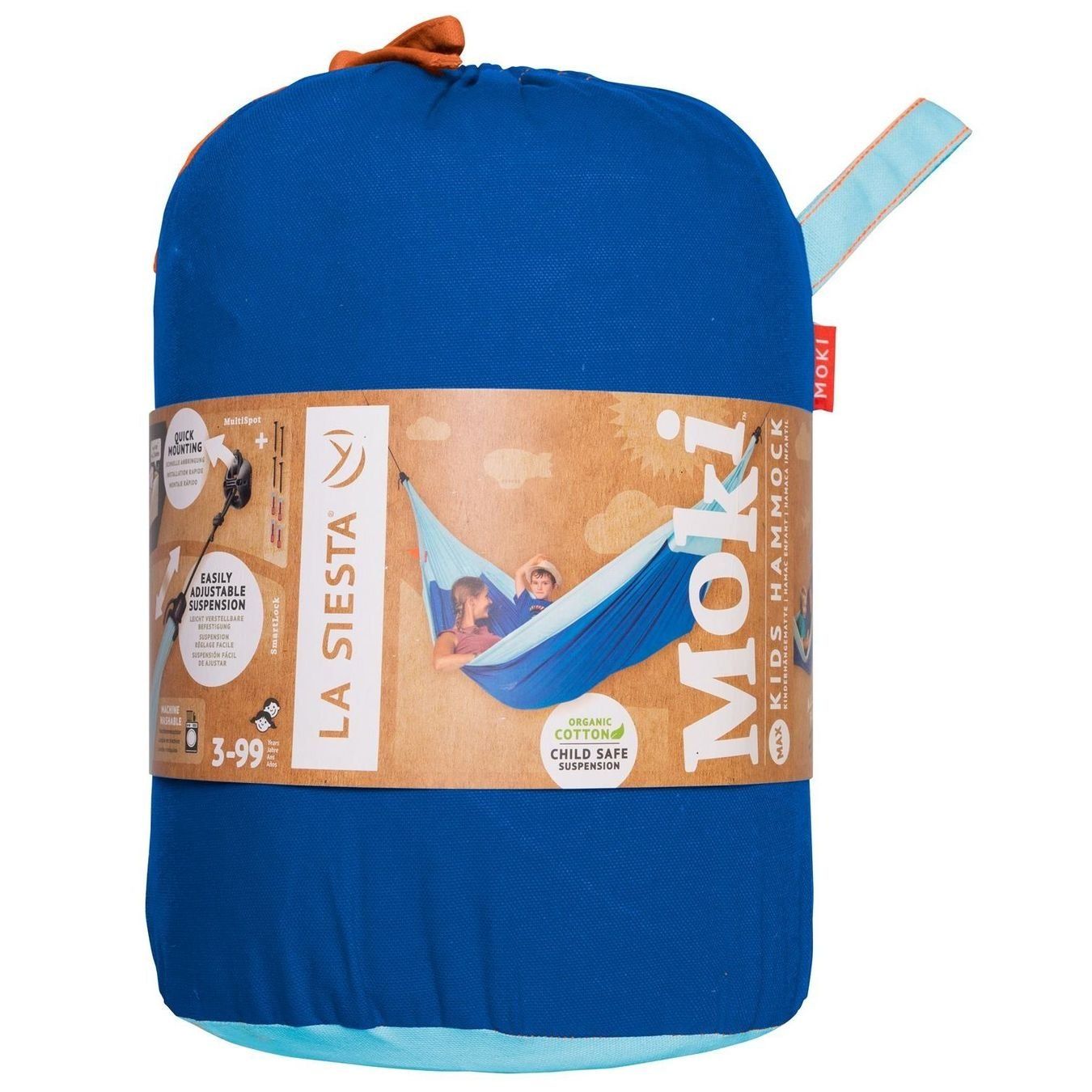 Amache: LA SIESTA Moki MAX Doppel-Hängematte DOLPHY Bio-Baumwolle – Nuovo e nell'imballaggio originale da Kägiswil venduto da pebart 2