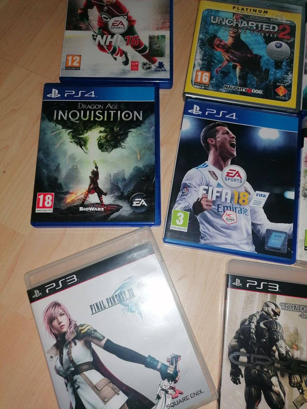 Giochi: 9Games PS3/PS4 (FIFA, Crysis,...) – Usato da Niederwangen BE venduto da benbrik1 2
