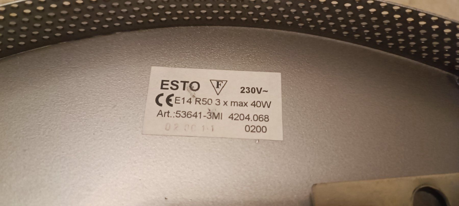 Lampadari & plafoniere: Lampe Dreiflammige Deckenleuchte mit Spots – Usato da Bern venduto da sv-trade 5