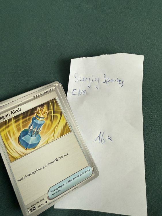 Pokémon Cartes à collectionner: Pokémon Surging Sparks Trainer und Unterstützerkarten – Neuf (Voir description) à Oberengstringen par sigurros 2
