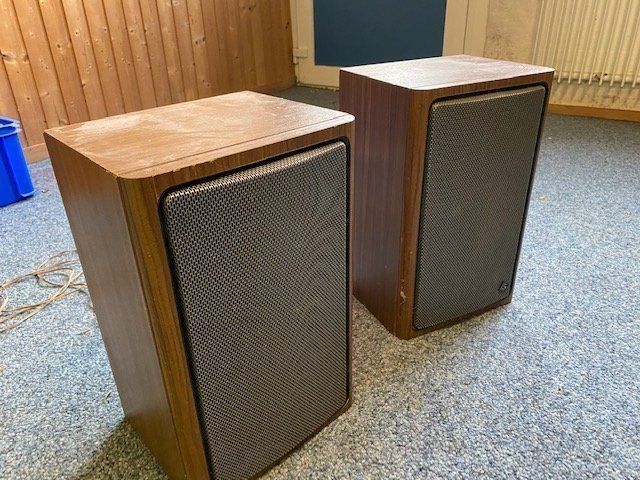 Enceintes Hifi Vintage GRUNDIG Box M800 – Très Bon état, Made In Germany