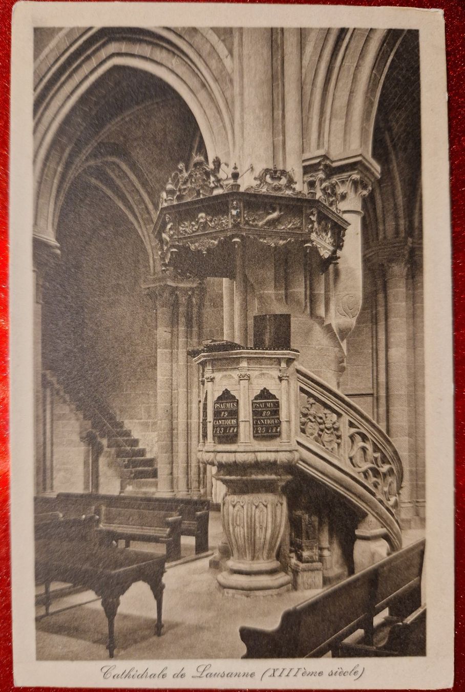 Cartoline postali: Cathédrale de Lausanne – Usato da Melchnau venduto da Fishel