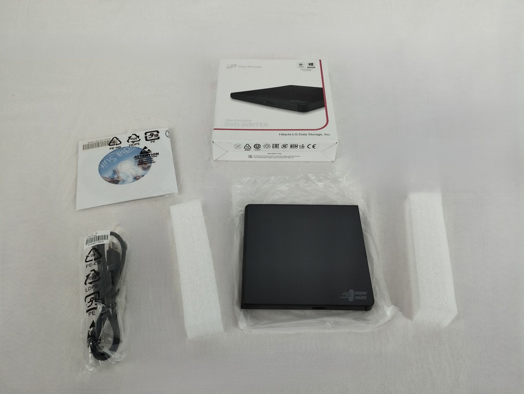 Hitachi Registratori: HITACHI-LG DATA STORAGE DVD Writer – Nuovo (secondo la descrizione) da Schübelbach venduto da Restwert_Schubelbach 1