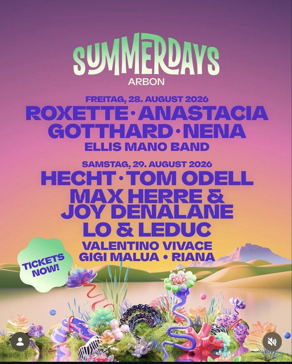Tickets: 2x Tagespass Samstag, Summerdays Arbon – Neu (gemäss Beschreibung) aus St. Gallen von kugler.nicola