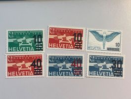 Flugpost F20-25, postfrisch