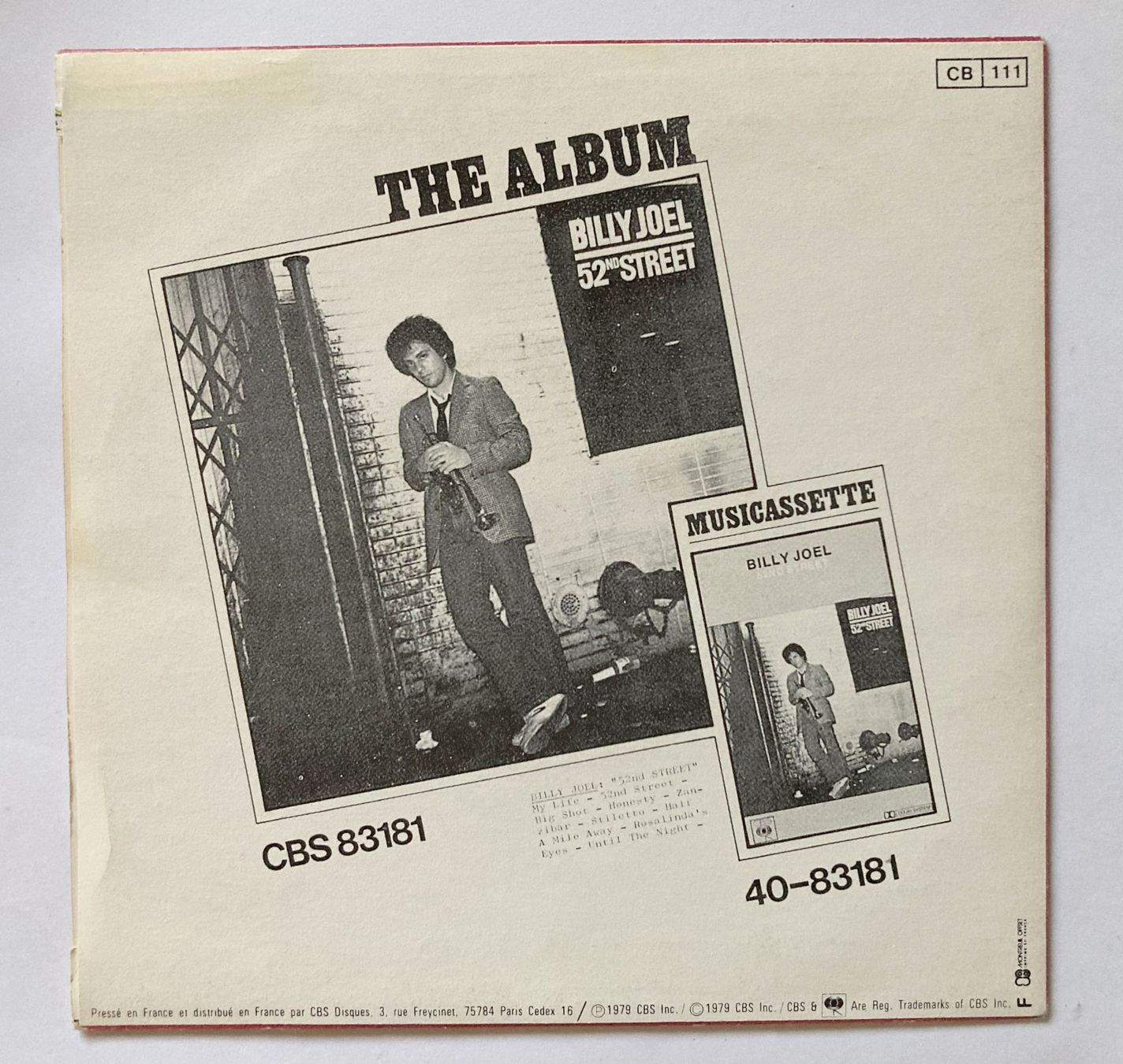 Vinyles: BILLY JOEL - HONESTY – D'occasion à Bottens par hotter-than-hell 1
