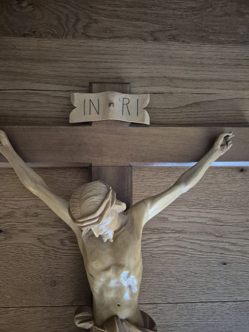 Statuette: Kruzifix Holz Jesus Christus Figur  – Usato da Frauenfeld venduto da Redlady2088 2