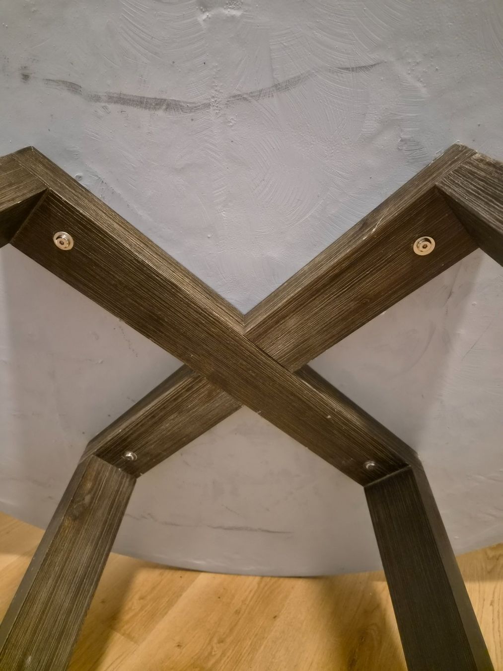 Tavoli: Rundtisch, Campingtisch, Durchmesser 120 cm, 6 bis 8 Plätze – Usato da Triesen venduto da RolfBeck 5