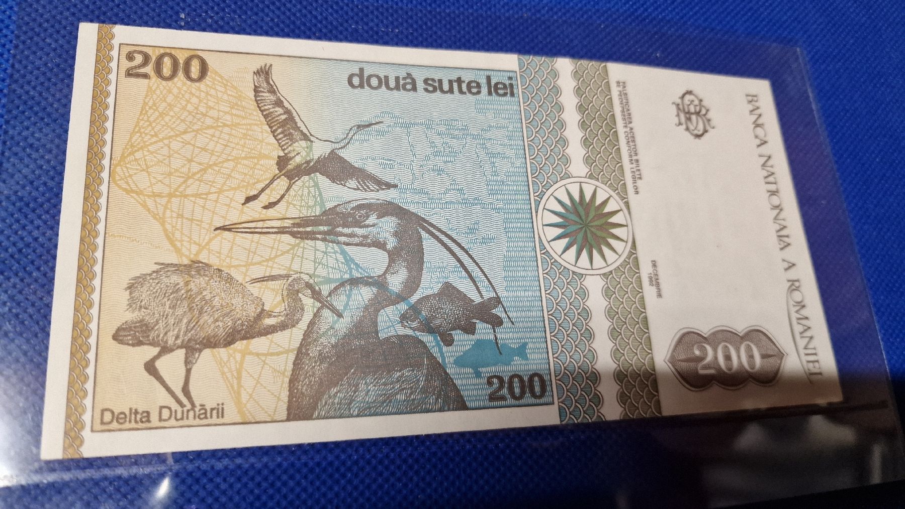 Banconote: Banknote Romanie 1992 NEU – Nuovo e nell'imballaggio originale da Herisau venduto da Antiques.AR 1