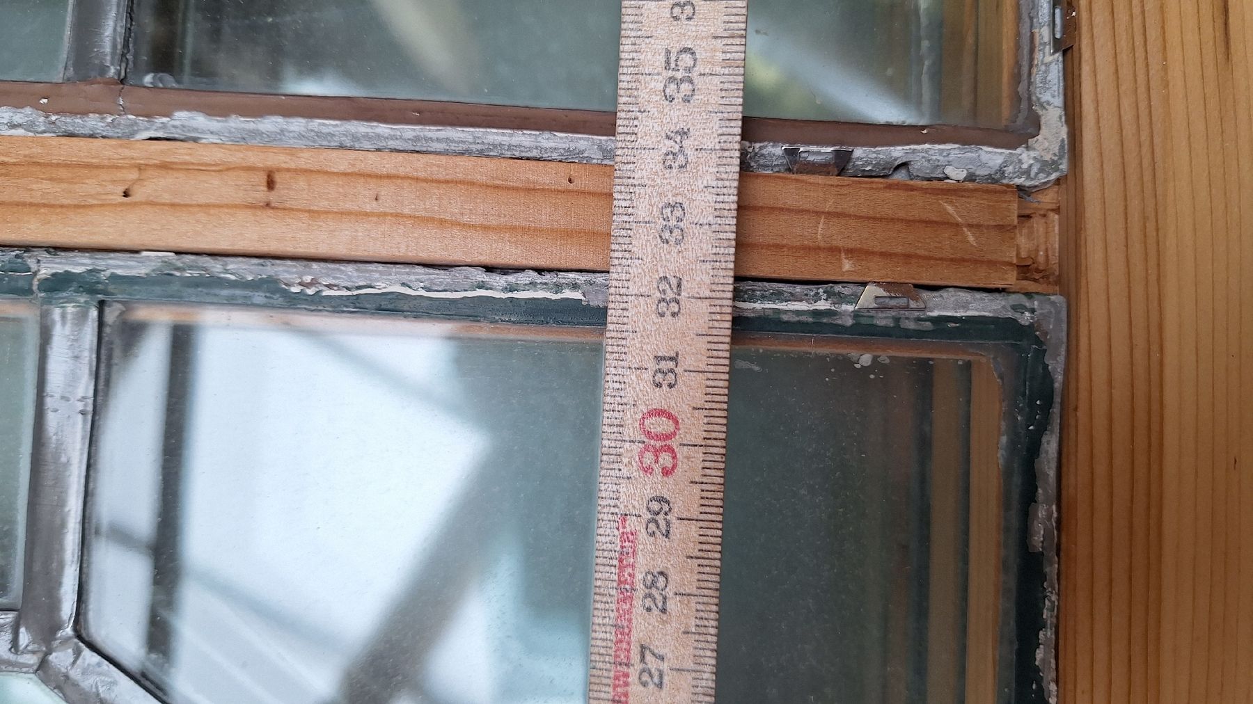 Fenster:  Bleiverglasungen, 18 Scheiben – Gebraucht aus Schiers von Birnel5 5