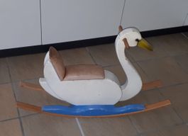 Schaukelschwan Holz