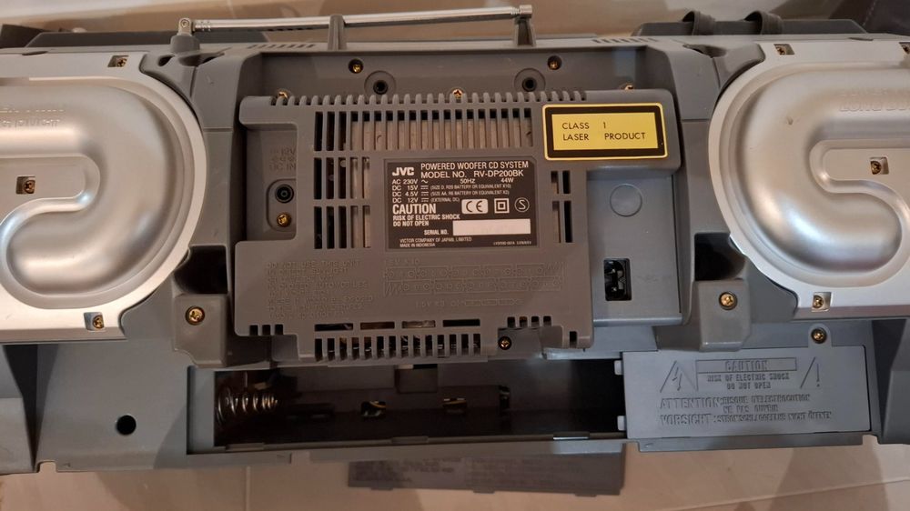 JVC RV-DP0200 Ghettoblaster Boomblaster mit Tragegurt (Gebraucht) in ...