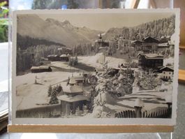 Arosa Dorf 1942  Postkarte    1
