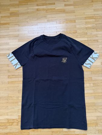 T-Shirt SIKSILK Schwarz Grösse S ORIGINAL