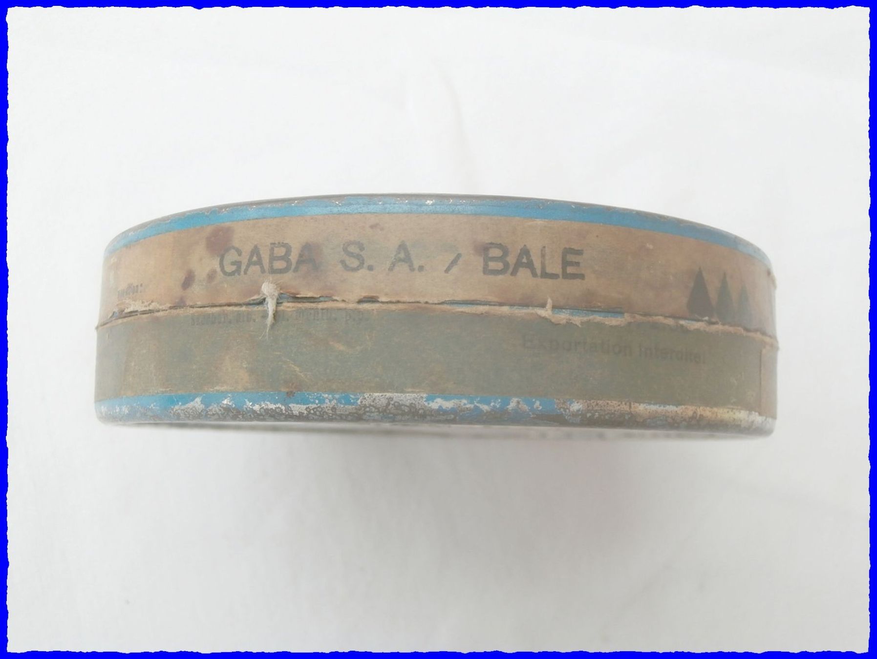 Barattoli: alte Blechdose "GABA" - 50er-Jahre - DM 10 cm – Usato da Worblaufen venduto da Re_mo81 4