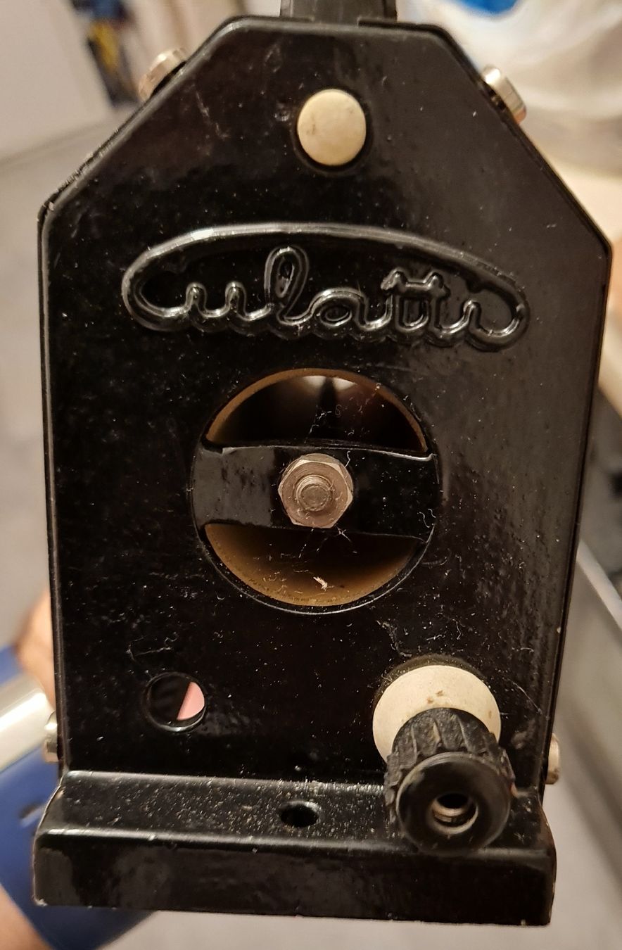 Elektronikbauteile: Schiebewiderstand Culatti 0,5 A 2000 Ohm schwarz gebraucht – Gebraucht aus Horw von Arta20000